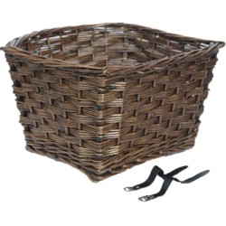 bicycle basket Miss Gracefor 43 litres brown - Teknashop Ltd