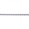 chain 1/2 x 1/8 inch 112 links 1S antirust silver - Teknashop Ltd