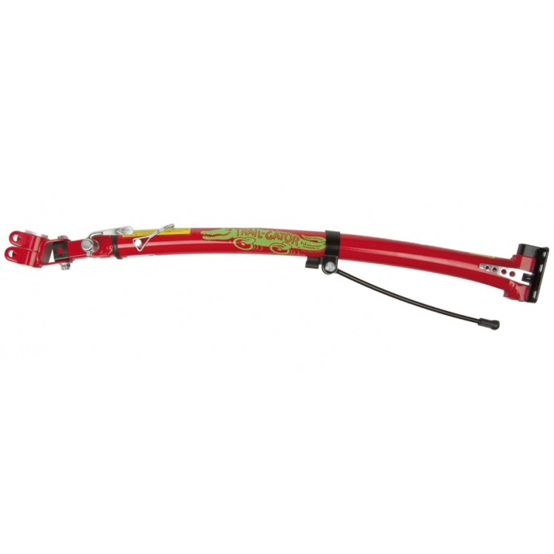 tandem rod 25.4 - 31.8 mm steel red - Teknashop Ltd