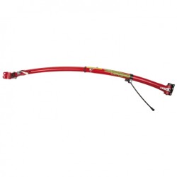 tandem rod 25.4 - 31.8 mm steel red - Teknashop Ltd