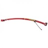 tandem rod 25.4 - 31.8 mm steel red - Teknashop Ltd