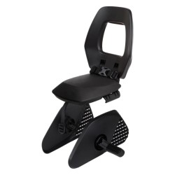 One Junior Bicycle Seat Rear with Carrier Mount Black - Teknashop Ltd