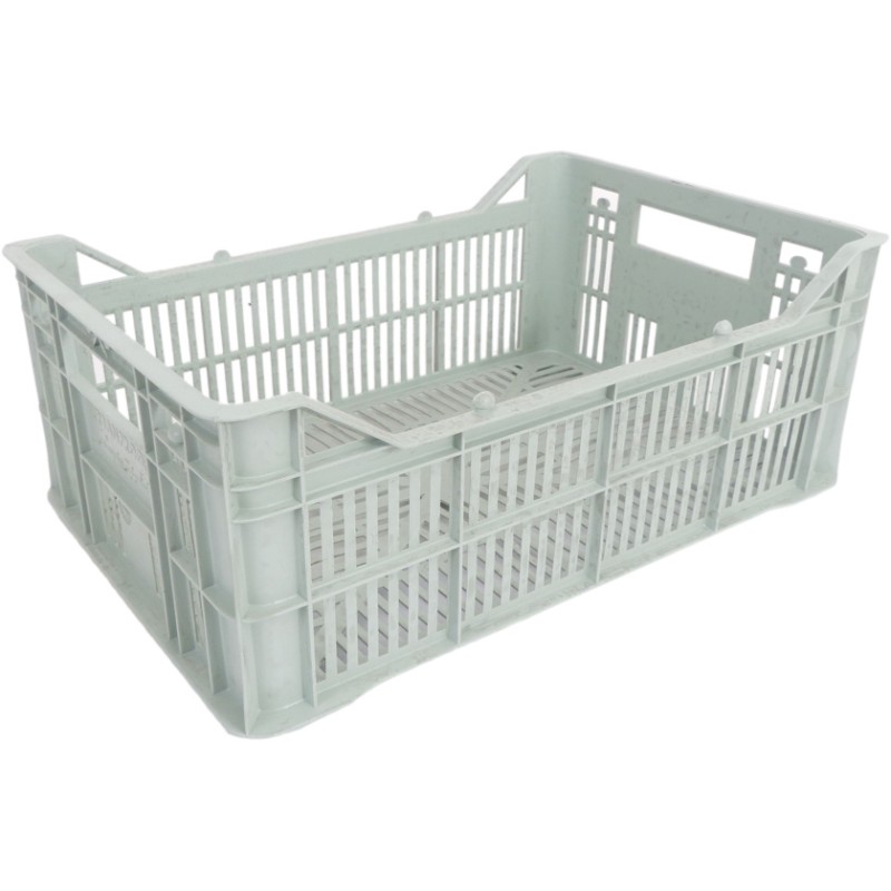 Helsinki Recycled Bicycle Crate 7 Liter Light Green - Teknashop Ltd