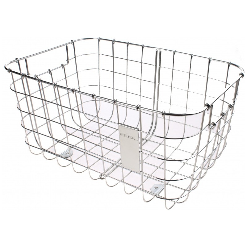 bicycle basket for Robin 27 liters silver (11219)