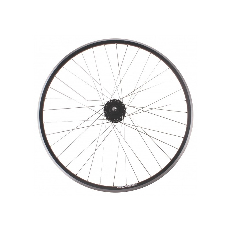 front wheel 28 x 1 5/8 x 1 3/8 inch Shimano hub dynamo black - Teknashop Ltd