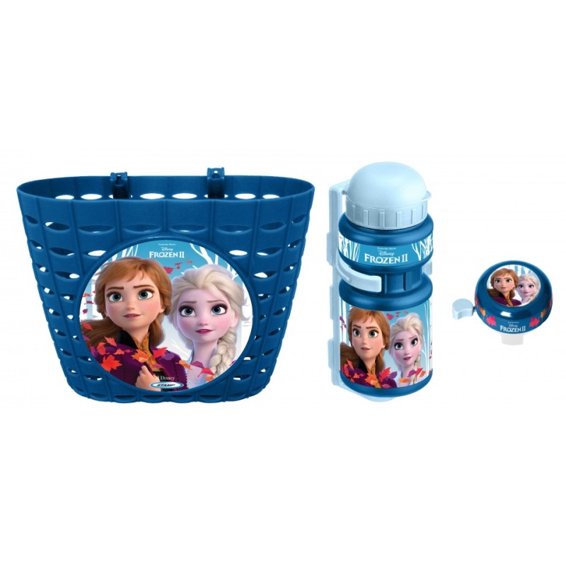 Frozen II Children's bicycle accessories Blue 3-piece - Teknashop Ltd