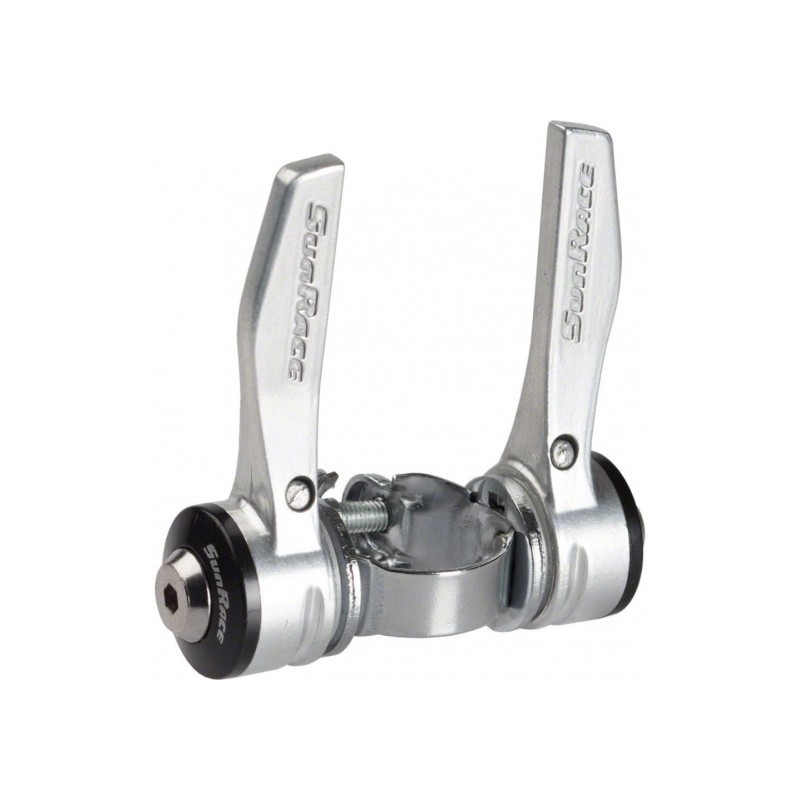 tube shifters Slr307sp / R7 28.6 mm aluminium silver - Teknashop Ltd