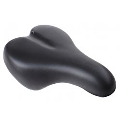 N995 children's saddle 200 x 135 mm black