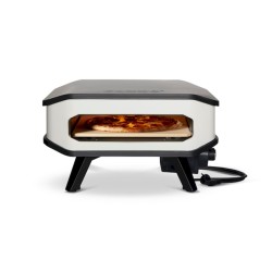 Electric pizza oven 13'' with pizza stone 2200W black - Teknashop Ltd