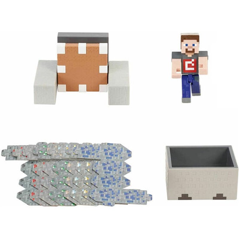 FIGURA STEVE VAGONETA EXPLOSIVA MINECRAFT