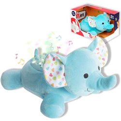 PROYECTOR PELUCHE ELEFANTE 25CM