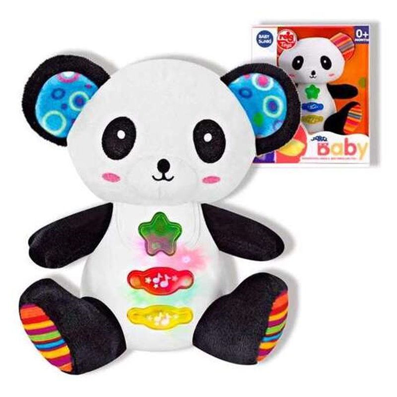 PELUCHE MUSICAL OSO PANDA 15 CM