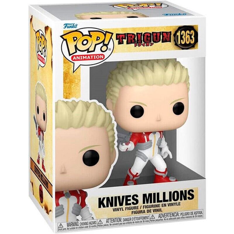 FIGURA POP TRIGUN KNIVES MILLIONS