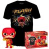 SET FIGURA POP &#38; TEE DC COMICS THE FLASH