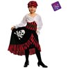 DISFRAZ BANDANA PIRATE 12-24 MESES (PAÑUELO, VESTIDO, CORSÉ Y CINTURÓN)