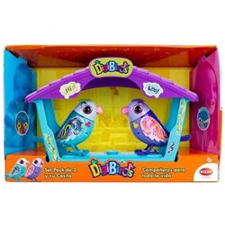 PAJARITOS DIGIBIRDS PACK DE 2 EXCLUSIVOS Y SU CASITA. 50 MELODIAS. 