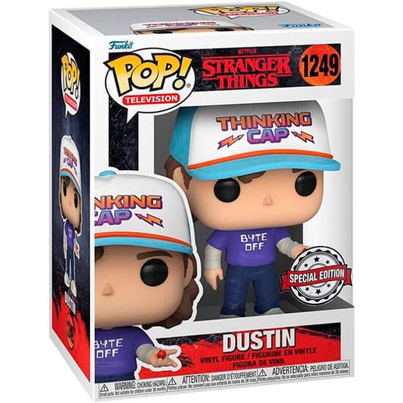 FIGURA POP STRANGER THINGS DUSTIN EXCLUSIVE