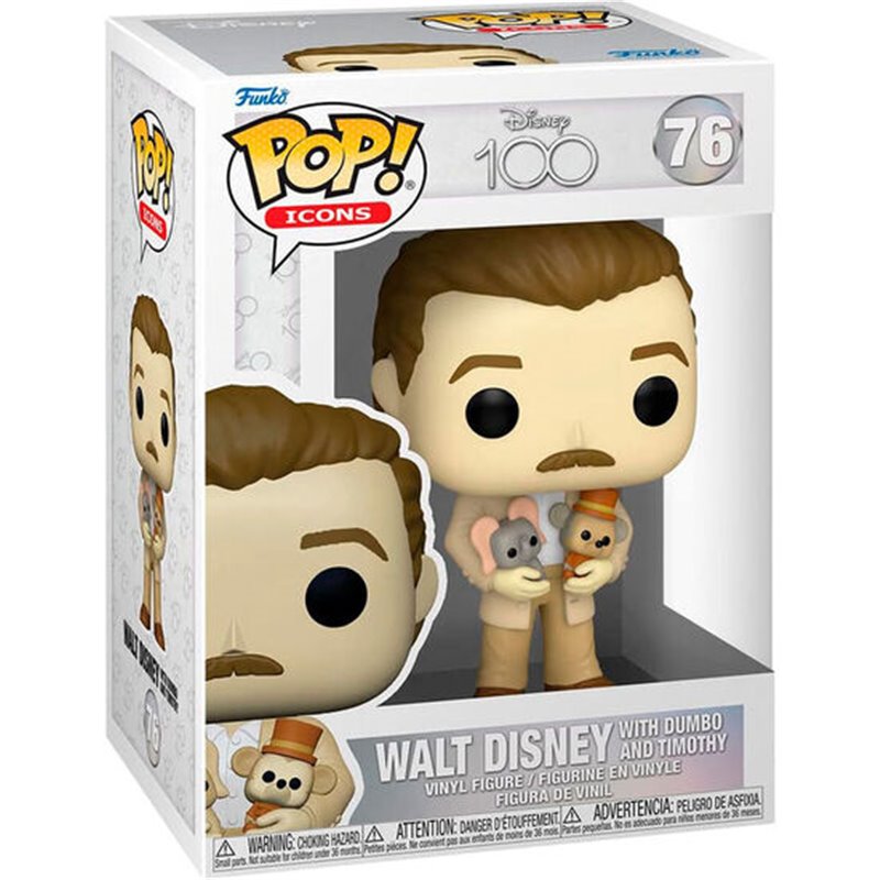 FIGURA POP DISNEY 100TH ANNIVERSARY WALT DISNEY