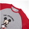 PIJAMA CORTO SINGLE JERSEY PUNTO MICKEY RED