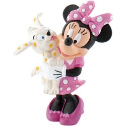 FIGURA MINNIE PERRO DISNEY 7CM