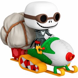 FIGURA POP PESADILLA ANTES DE NAVIDAD JACK WITH GOGGLES & SNOWMOBILE