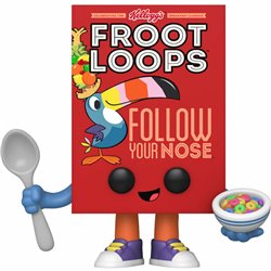 FIGURA POP KELLOGGS FROOT LOOPS CEREAL BOX