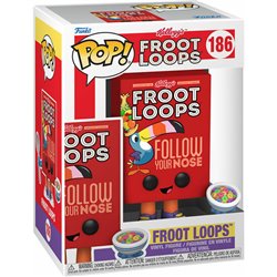 FIGURA POP KELLOGGS FROOT LOOPS CEREAL BOX