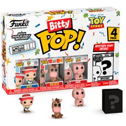 BLISTER 4 FIGURAS BITTY POP DISNEY TOY STORY JESSIE