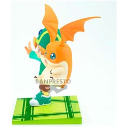 FIGURA TAKERU & PATAMON ADVENTURE ARCHIVES DIGIMON ADVENTURE 15CM