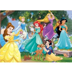 PRINCESAS DISNEY PUZZLE MADERA 100 PZAS