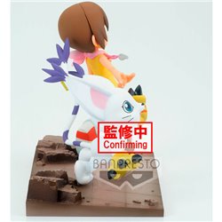 FIGURA HIKARI Y TAILMON ADVENTURE ARCHIVES DIGIMON ADVENTURE 12CM