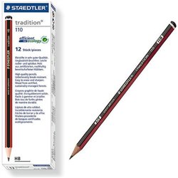 LÁPIZ STAEDTLER TRADITION 110 - 4B, COLOR - 1 UNIDAD - Teknashop Ltd