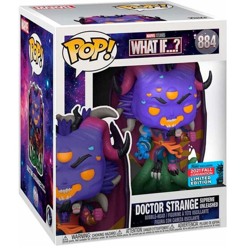 FIGURA POP MARVEL WHAT IF...? DOCTOR STRANGE SUPREME EXCLUSIVE