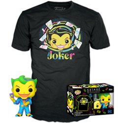 SET FIGURA POP & TEE DC COMICS BATMAN JOKER EXCLUSIVE