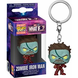 LLAVERO POCKET POP MARVEL WHAT IF ZOMBIE IRON MAN