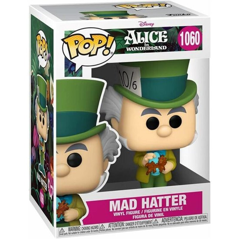 FIGURA POP DISNEY ALICIA EN EL PAIS DE LAS MARAVILLAS MAD HATTER - Teknashop Ltd