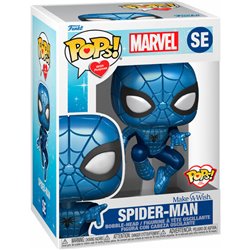 FIGURA POP MARVEL MAKE A WISH SPIDERMAN METALLIC