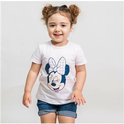 CAMISETA CORTA SINGLE JERSEY MINNIE PURPLE