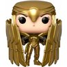 FIGURA POP DC COMICS WONDER WOMAN 84 - WONDER WOMAN GOLD SHIELD METALLIC EXCLUSIVE