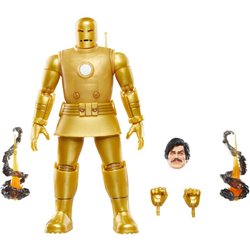 FIGURA IRON MAN MODEL 01-GOLD IRON MAN MARVEL 15CM