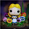 FIGURA POP DISNEY ALICIA EN EL PAIS DE LAS MARAVILLAS 70TH ALICE WITH FLOWERS