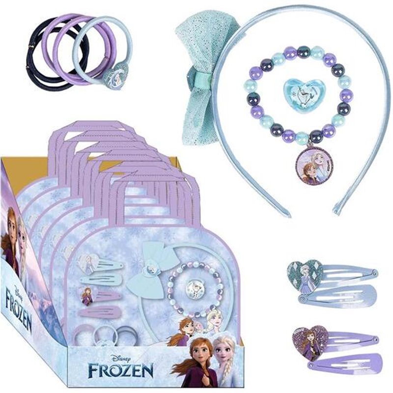 SET DE BELLEZA ACCESORIOS DISPLAY FROZEN - Teknashop Ltd