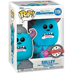 FIGURA POP DISNEY DISNEY MONSTRUOS S.A. 20TH SULLEY FLOCKED EXCLUSIVE