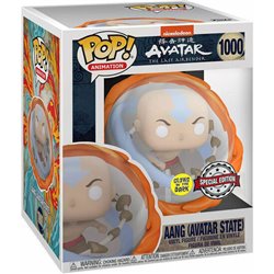 FIGURA POP AVATAR AANG ALL ELEMENTS GLOW IN THE DARK EXCLUSIVE