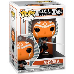 FIGURA POP STAR WARS MANDALORIAN AHSOKA WITH SABERS