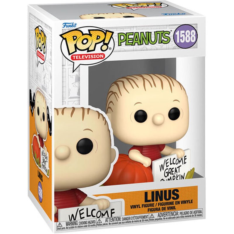 FIGURA POP PEANUTS LINUS