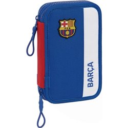 PLUMIER DOBLE PQÑO 28 PCS F.C.BARCELONA 2ª EQUIPACION - Teknashop Ltd