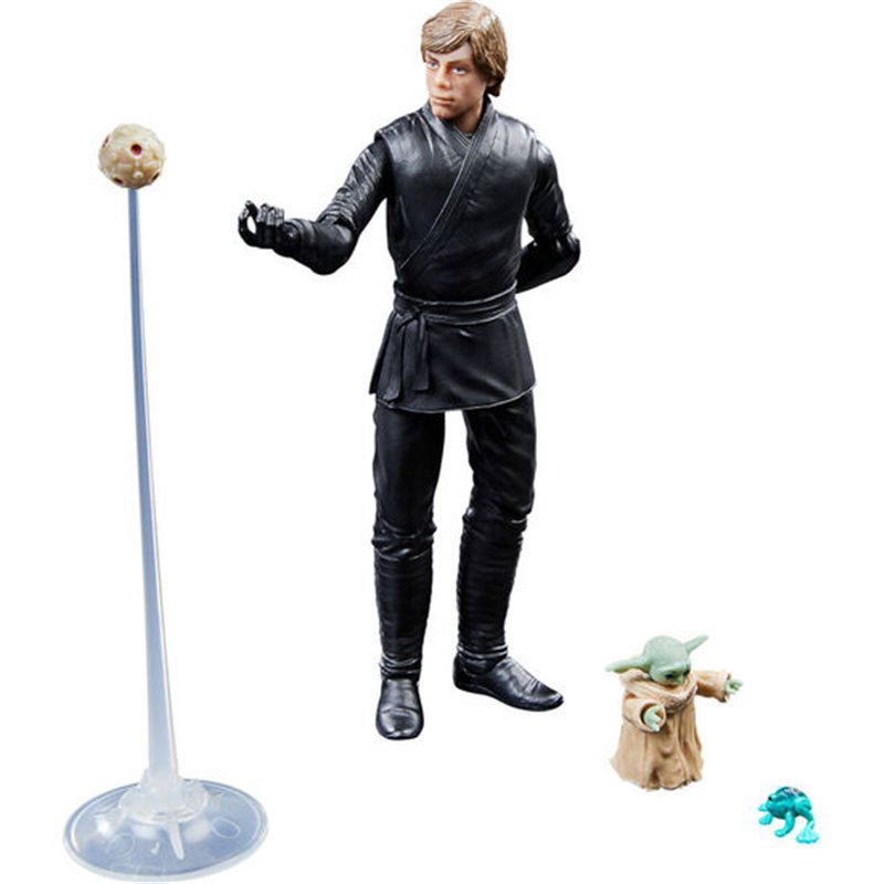 FIGURA LUKE SKYWALKER & GROGU EL LIBRO DE BOBA FETT STAR WARS 15CM