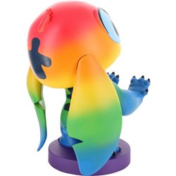 CABLE GUY SOPORTE SUJECION FIGURA RAINBOW STITCH DISNEY 20CM