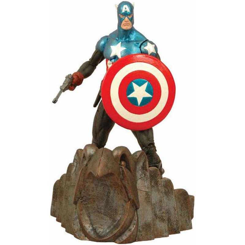 FIGURA CAPITAN AMERICA MARVEL SELECT 18 CM